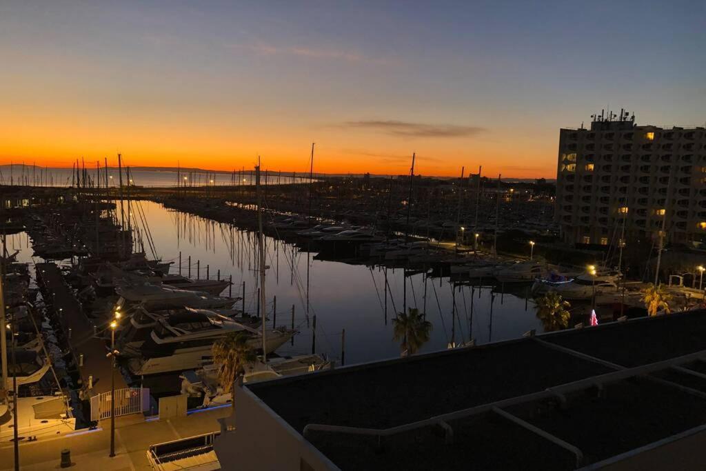 Appartement Vue Mer Et Port, Refait A Neuf Pour Vous ! Climatise 라그랑모트 외부 사진