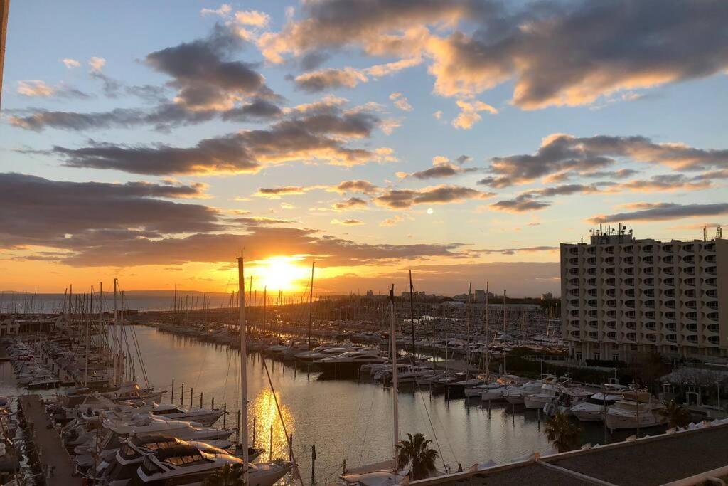 Appartement Vue Mer Et Port, Refait A Neuf Pour Vous ! Climatise 라그랑모트 외부 사진